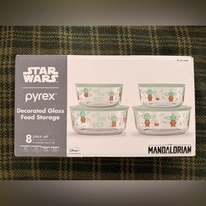 Pyrex - Star Wars The Mandalorian Grogu 8 piece set
